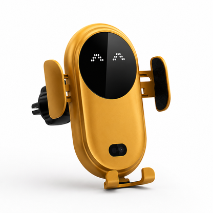Automatic Clamping Mount Wireless Car Charger (15W Fast Charging)