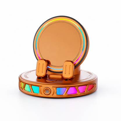 Automatic One-Hand RGB Car Phone Mount
