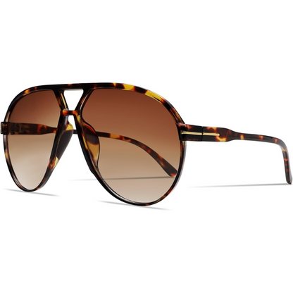 Aviator Sunglasses Oversized Retro UV400 Protection