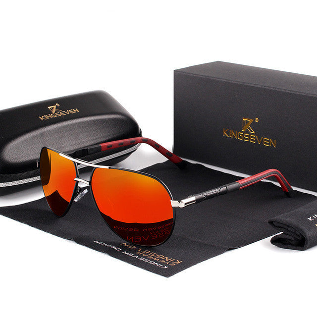 Aviator Sunglasses Polarized UV400 Scratch-Resistant Lenses