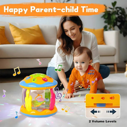 Baby Night Light Rotating Sea Animals & Soothing Melodies