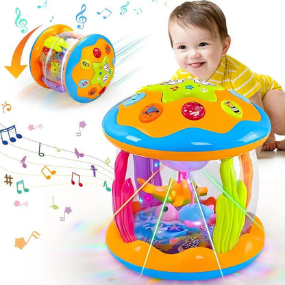 Baby Night Light Rotating Sea Animals & Soothing Melodies