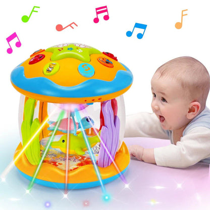 Baby Night Light Rotating Sea Animals & Soothing Melodies