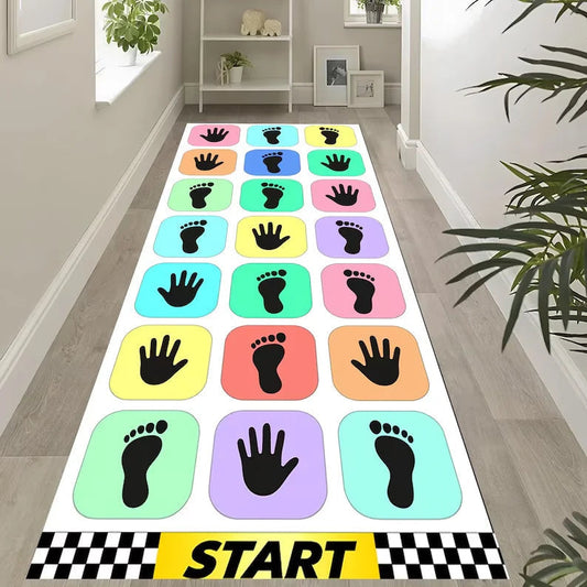 Baby Play Mat Hand & Footprint Non-Slip Polyester