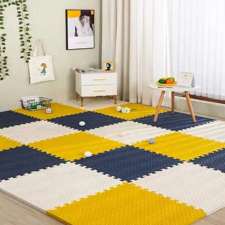 Baby Play Mat Non-Toxic Foam 12 Interlocking Pieces