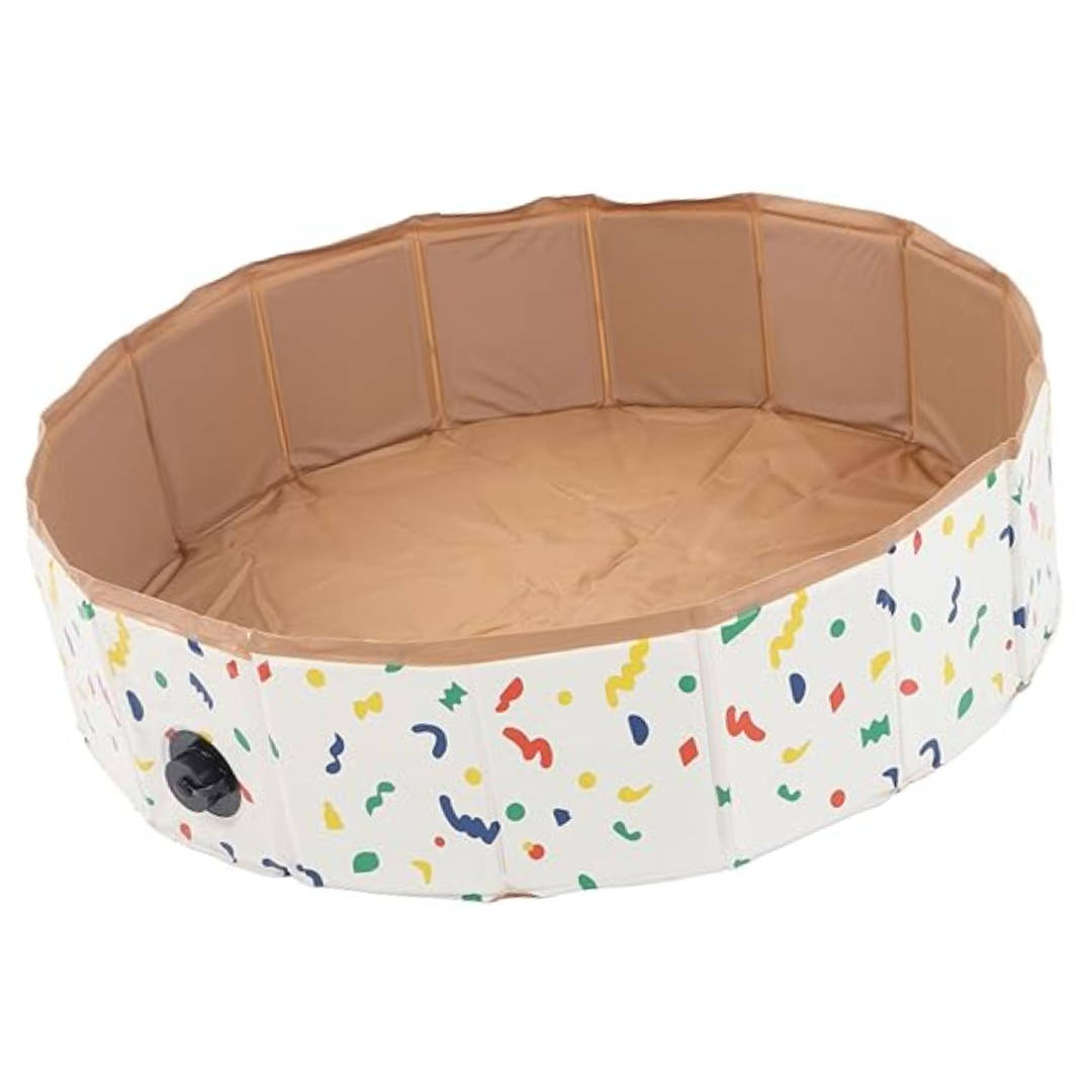 Baby Playpen Foldable Round 80 cm Waterproof & BPA-Free