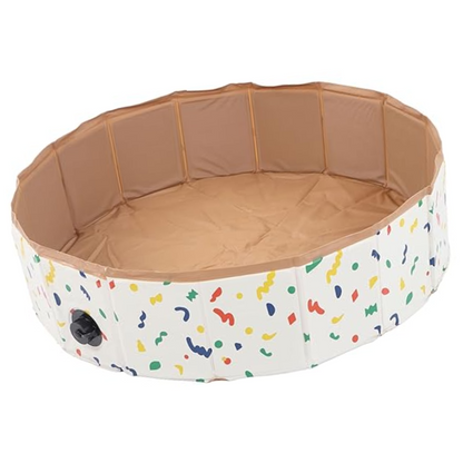 Baby Playpen Foldable Round 80 cm Waterproof & BPA-Free