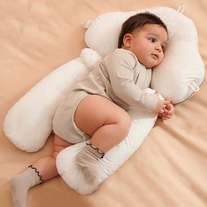Baby Positioning Pillow Ergonomic Memory Foam Machine-Washable Cover