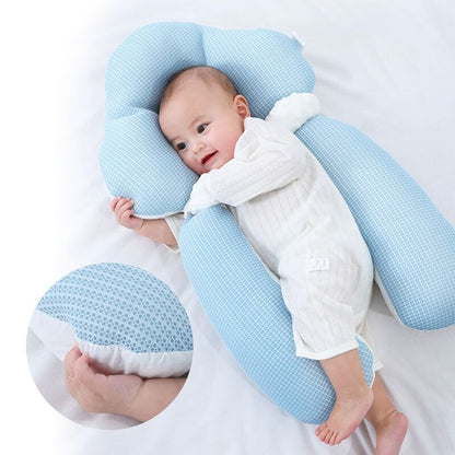 Baby Positioning Pillow Ergonomic Memory Foam Machine-Washable Cover