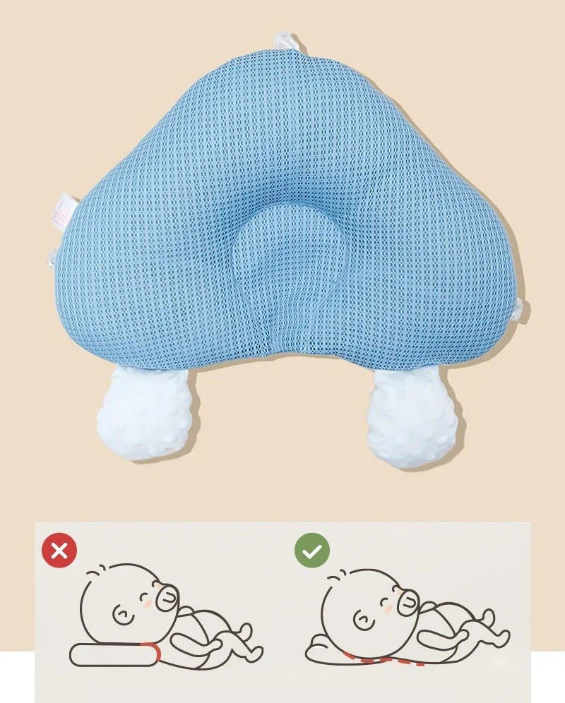 Baby Positioning Pillow Ergonomic Memory Foam Machine-Washable Cover