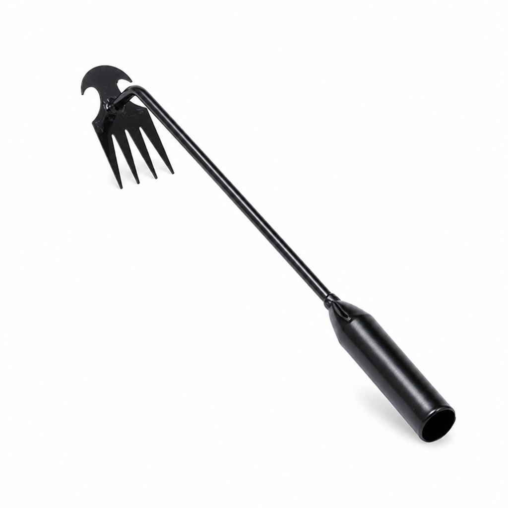 Back-Friendly Manganese Steel Weed Puller (4-Tine)