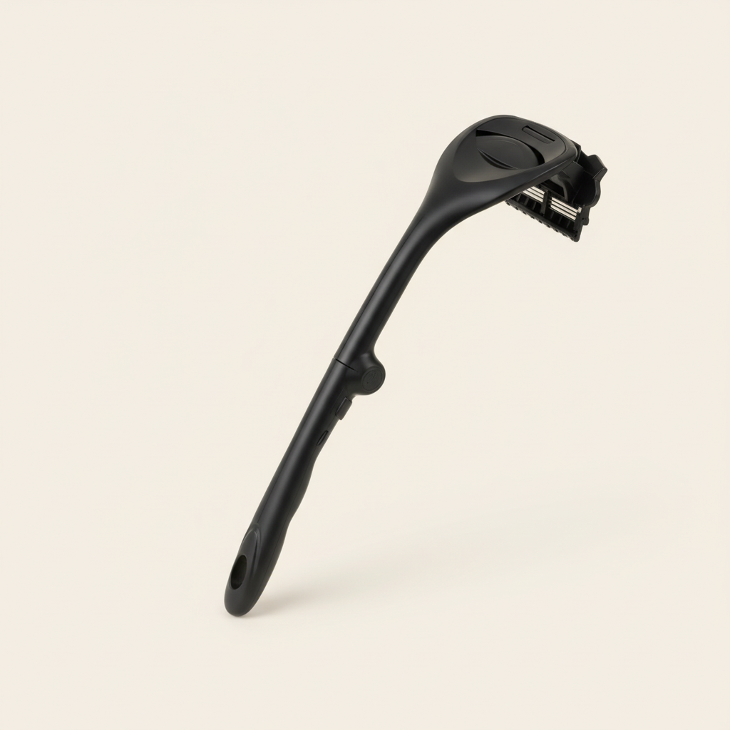 Back Shaver 17.7-Inch Double Stainless Blades Non-Slip Grip
