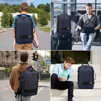 Backpack Expandable 45-55L Padded Laptop Compartment & Trolley Sleeve