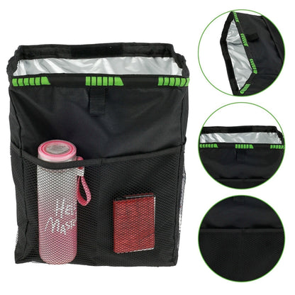 Backseat Organizer Mesh Pockets & Adjustable Straps