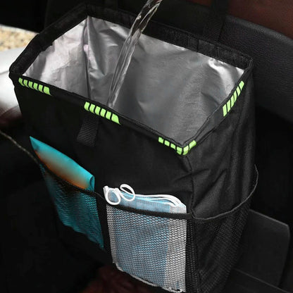 Backseat Organizer Mesh Pockets & Adjustable Straps