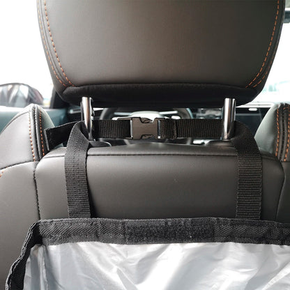 Backseat Organizer Mesh Pockets & Adjustable Straps