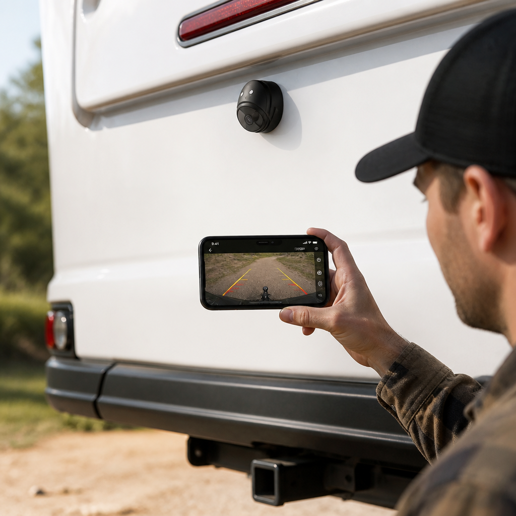 Backup Camera Wireless Waterproof Full HD Night Vision
