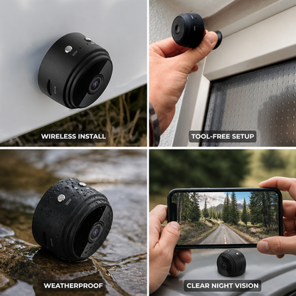 Backup Camera Wireless Waterproof Full HD Night Vision