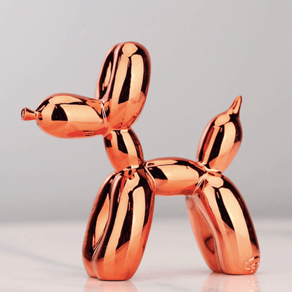 Balloon Dog Sculpture Glossy Resin Multiple Sizes