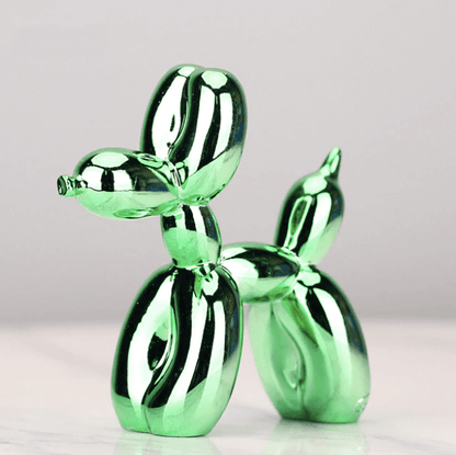Balloon Dog Sculpture Glossy Resin Multiple Sizes