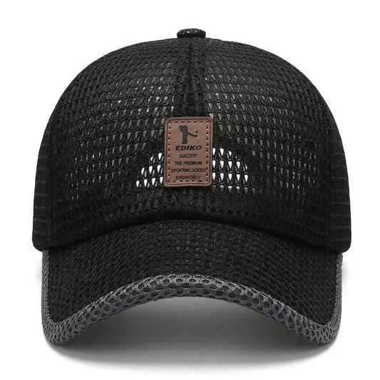Baseball Cap Breathable Mesh UV Protection Adjustable Fit