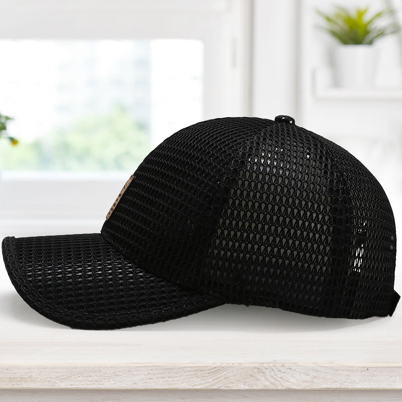 Baseball Cap Breathable Mesh UV Protection Adjustable Fit
