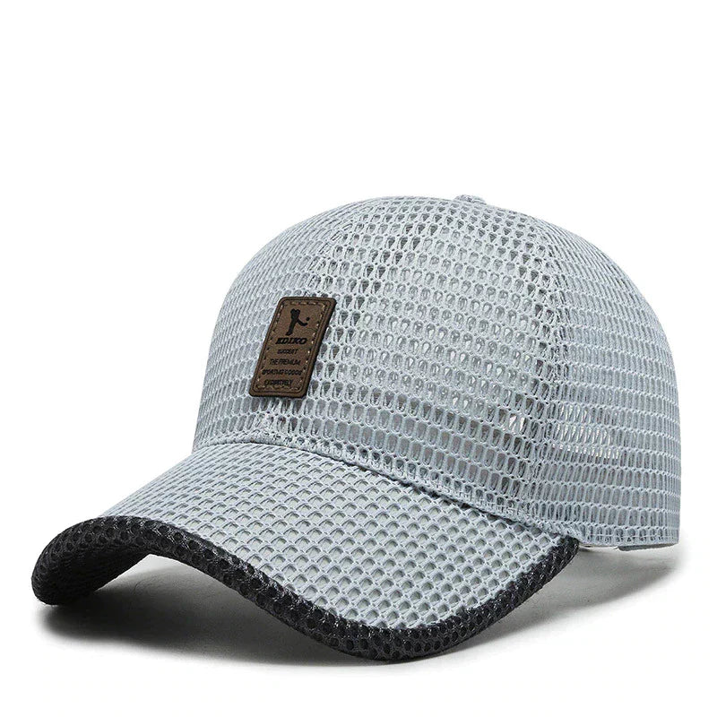 Baseball Cap Full Mesh Deep Brim Adjustable Snapback