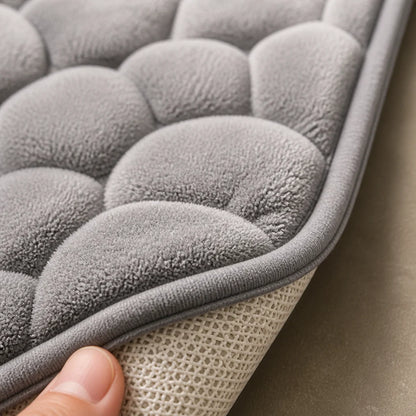 Bath Mat Non-Slip & Quick-Absorbent Cotton Terry
