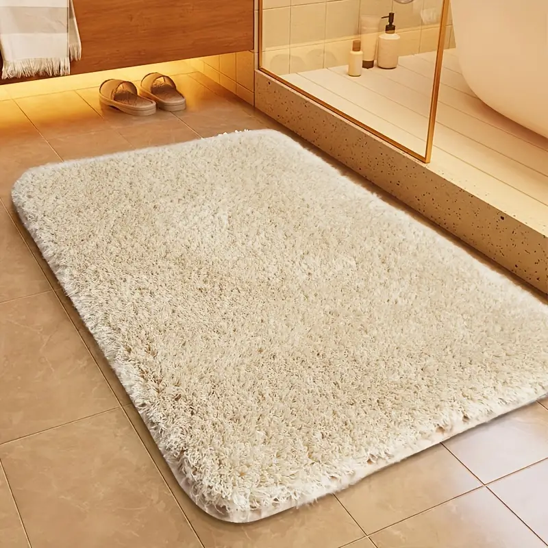 Bath Mat Soft Quick-Drying Non-Slip Backing
