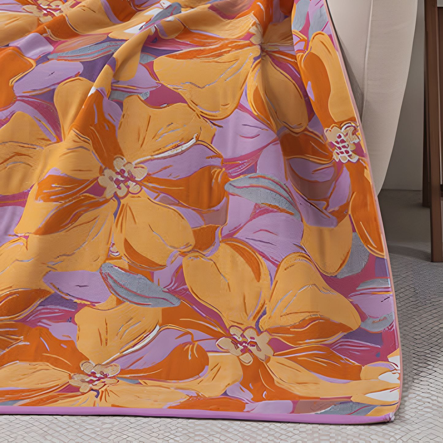 Bath Towel Quick-Drying Cotton Microfiber 31 x 63