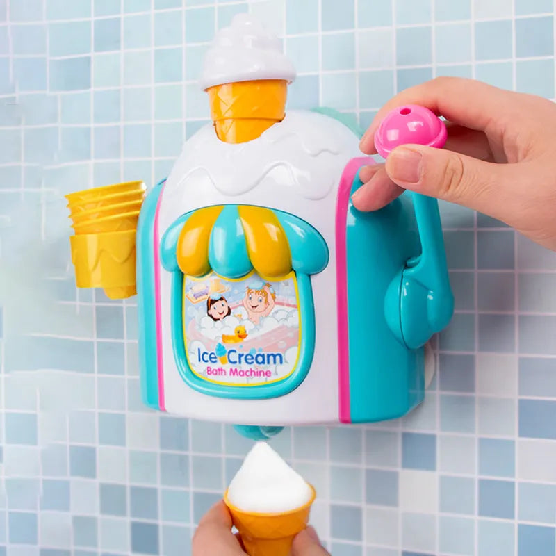 Bath Toy Pump-Activated Foam Dispenser BPA-Free