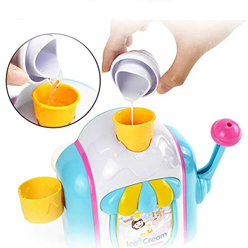 Bath Toy Pump-Activated Foam Dispenser BPA-Free