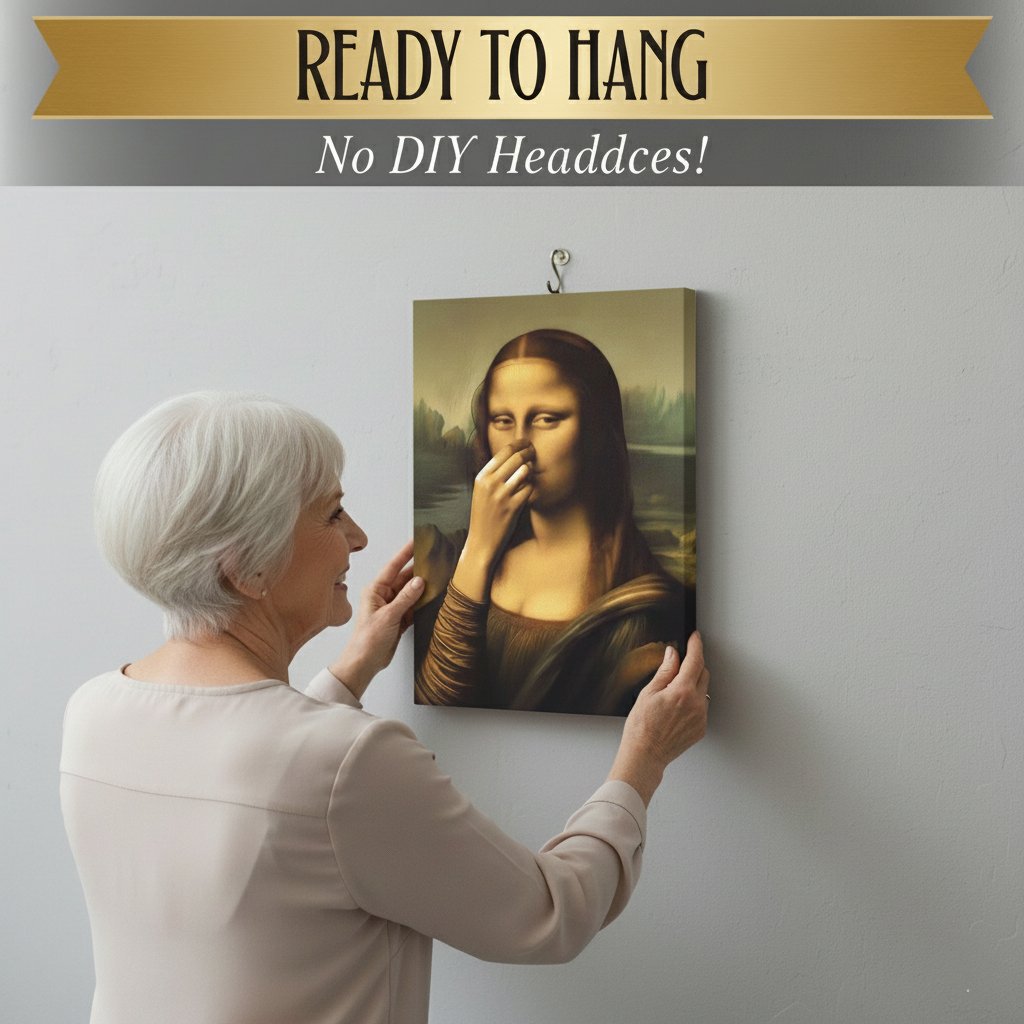 Bathroom Canvas Print Renaissance Waterproof & Pre-Framed