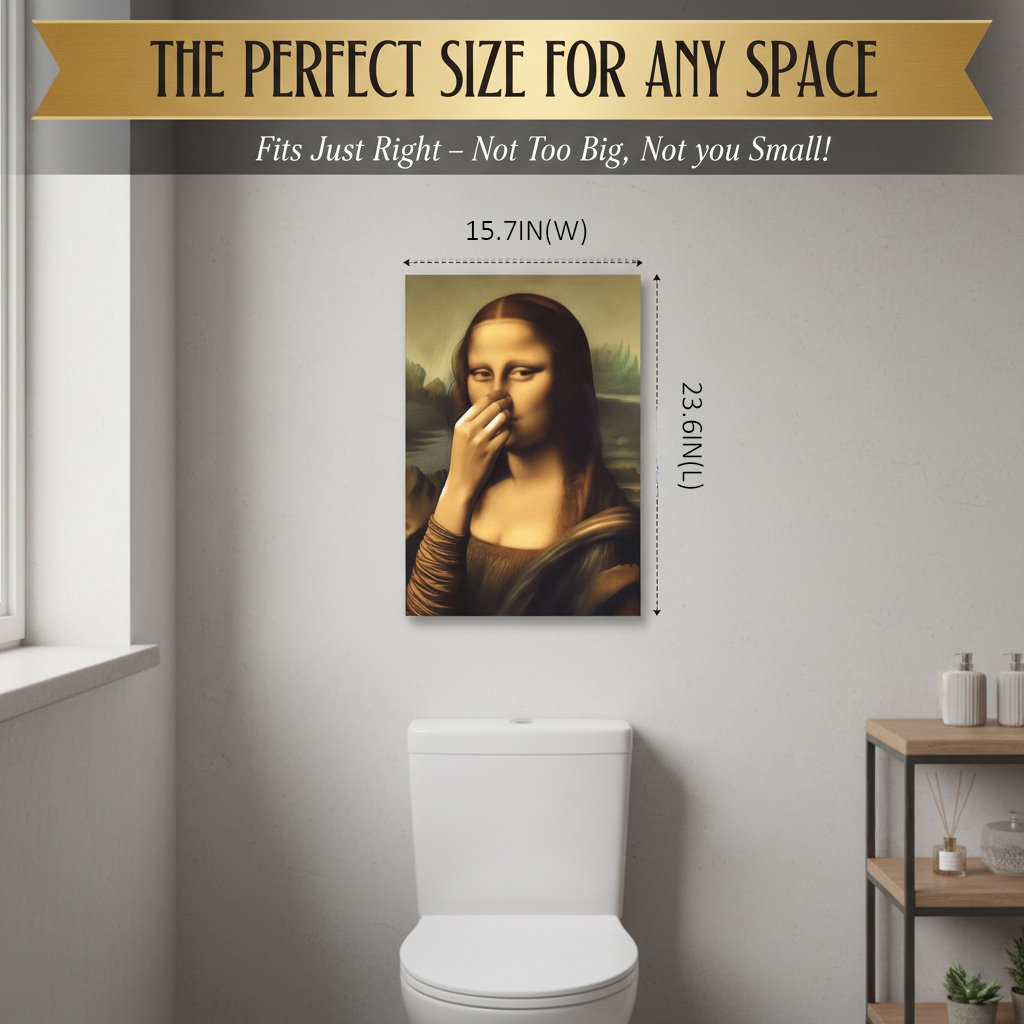 Bathroom Canvas Print Renaissance Waterproof & Pre-Framed