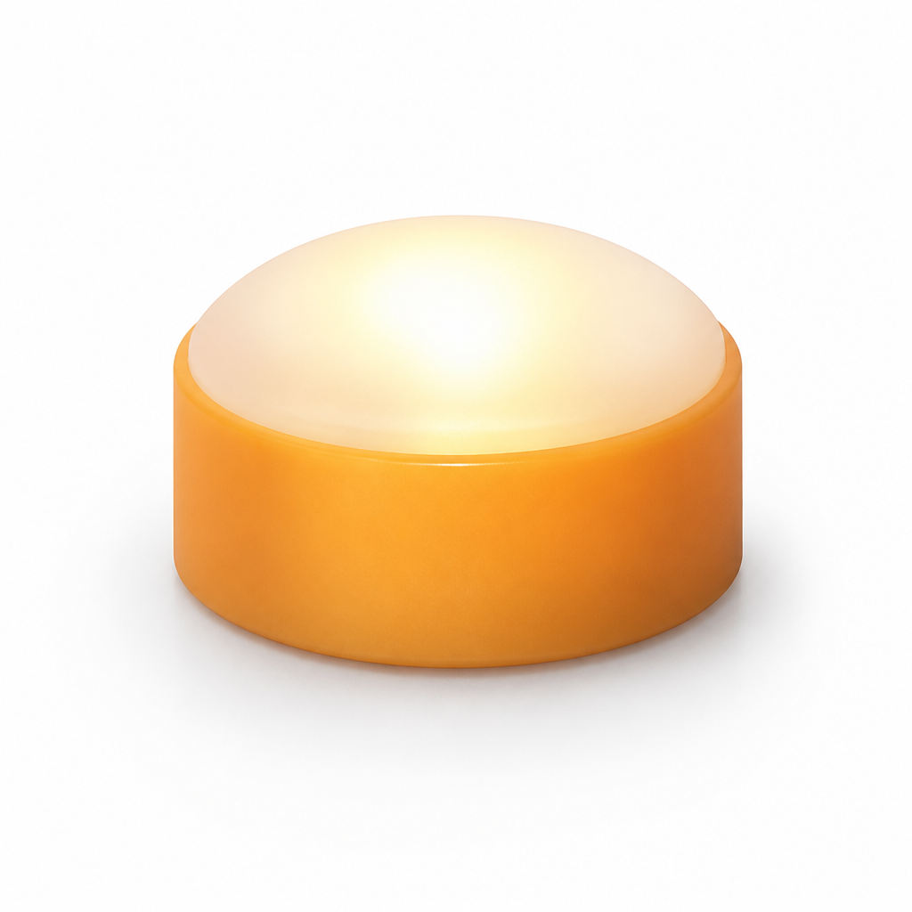 Battery-Operated Flameless Pumpkin Lights (Remote & Timer)