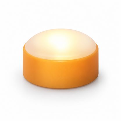 Battery-Operated Flameless Pumpkin Lights (Remote & Timer)