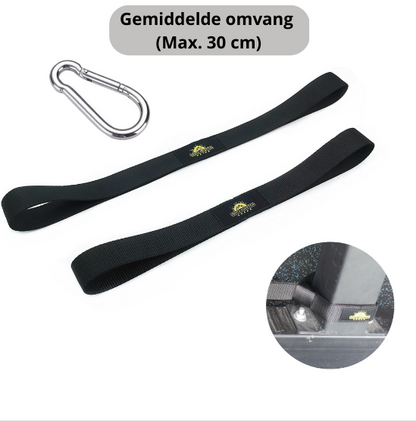 Battle Rope Anchor Strap Tool-Free Wrap & Weather-Resistant