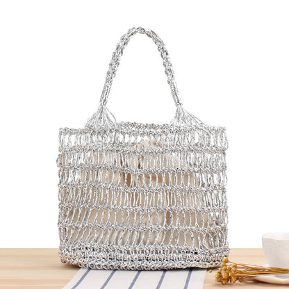 Beach Bag Macrame Open Net Quick Drying