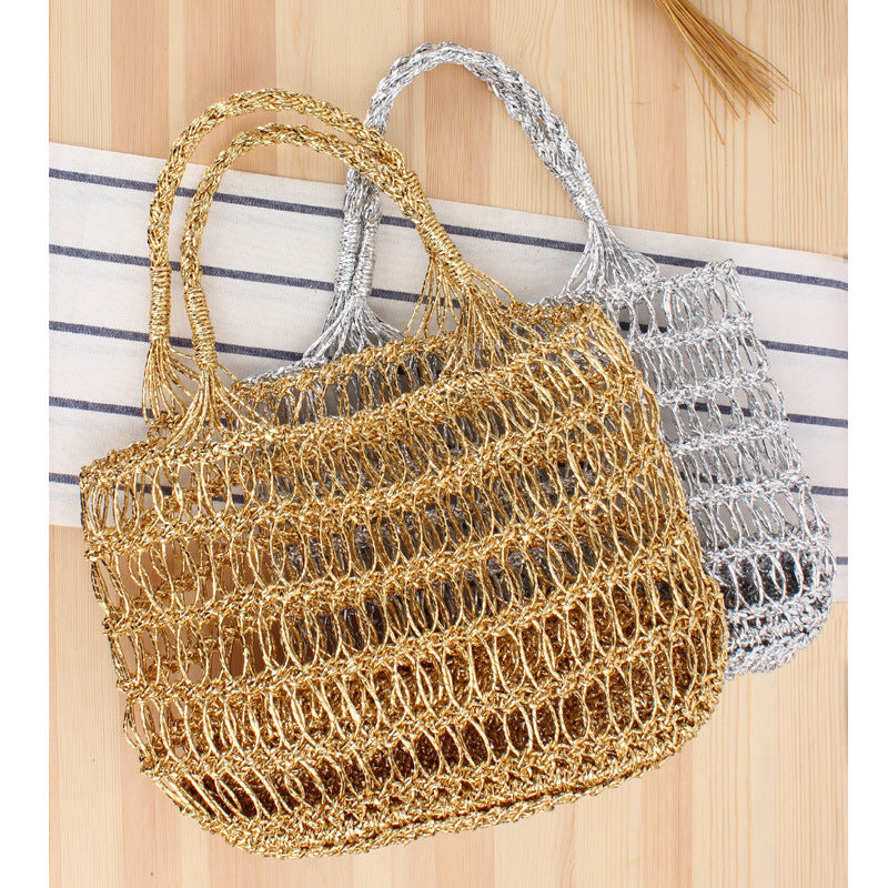 Beach Bag Macrame Open Net Quick Drying