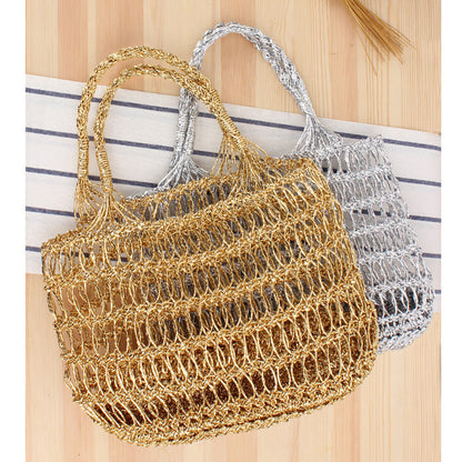 Beach Bag Macrame Open Net Quick Drying