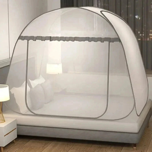 Bed Mosquito Net Pop-Up Sewn-In Floor & Breathable Mesh