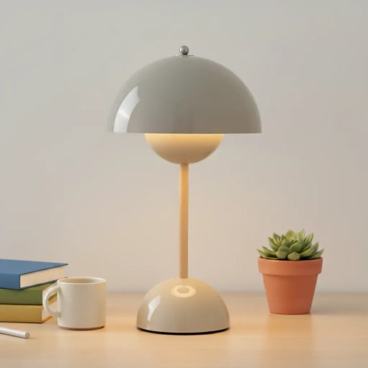Bedside Table Lamp Dimmable Single-Button Included LED