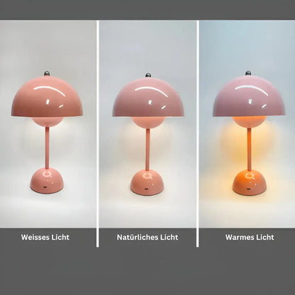 Bedside Table Lamp Dimmable Single-Button Included LED