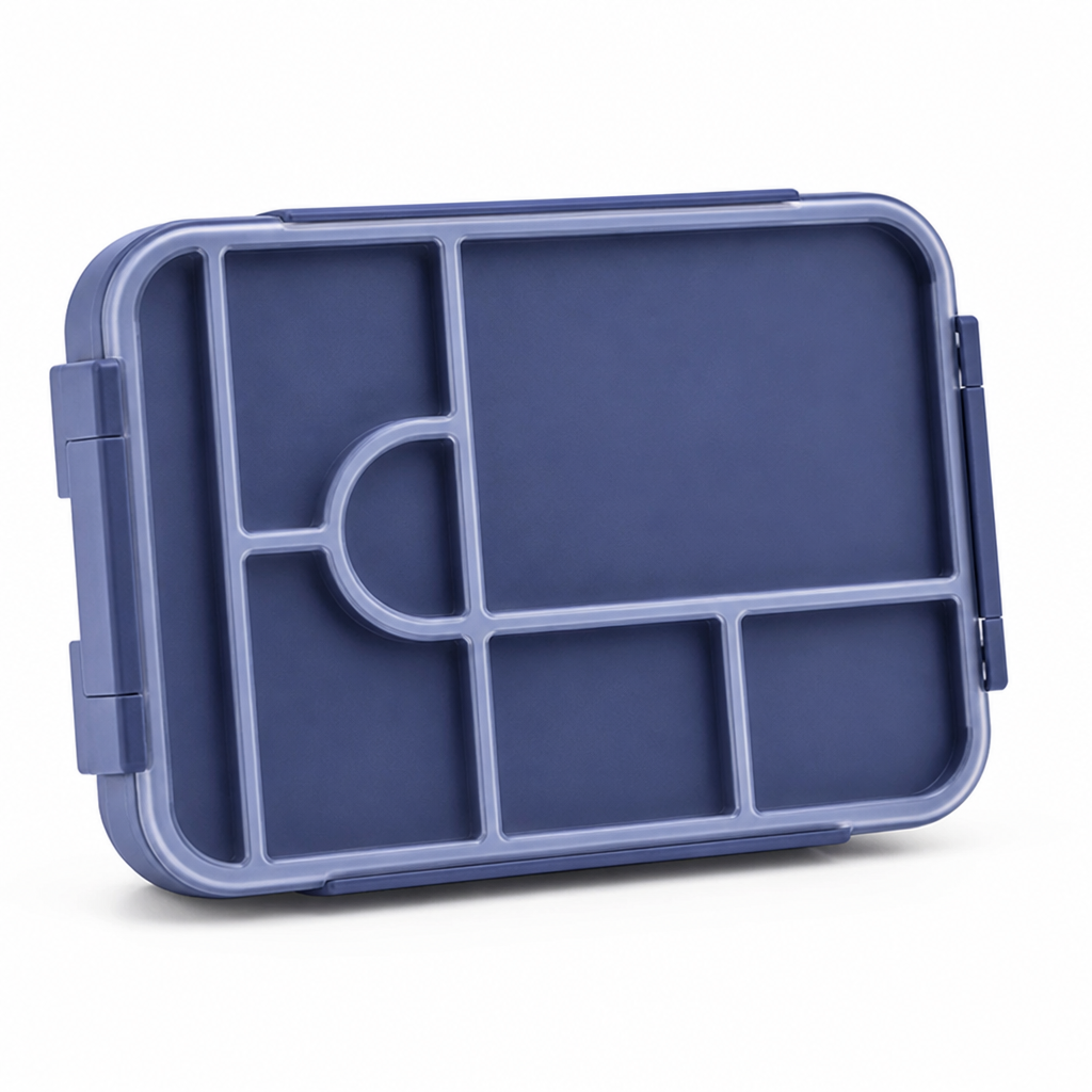 Bento Lunch Box Leak-Proof 7 Compartments Microwave Safe