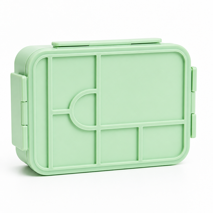 Bento Lunch Box Leak-Proof 7 Compartments Microwave Safe
