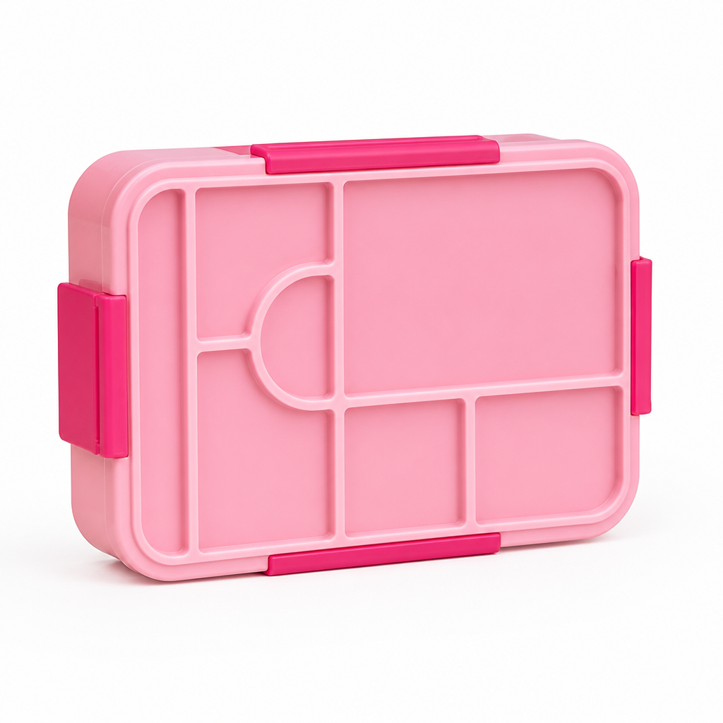 Bento Lunch Box Leak-Proof 7 Compartments Microwave Safe