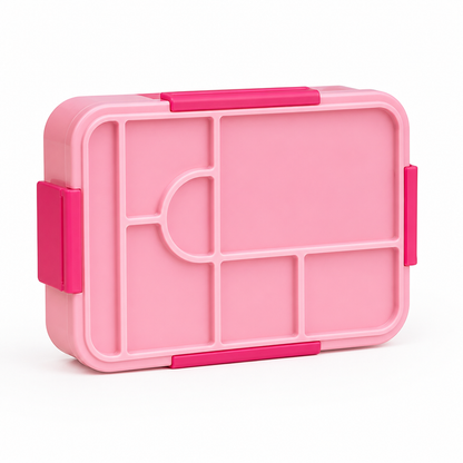 Bento Lunch Box Leak-Proof 7 Compartments Microwave Safe