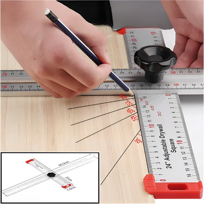 Bevel Gauge High-Precision Metal 0 to 180 Degrees