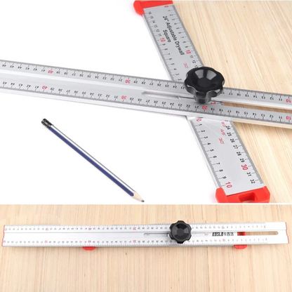 Bevel Gauge High-Precision Metal 0 to 180 Degrees