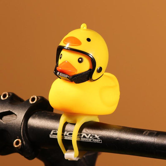 Bicycle Bell Silicone Strap LED Light & Horn